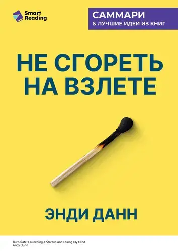 Не сгореть на взлете. Стартап на грани сумасшествия. Энди Данн. Саммари
